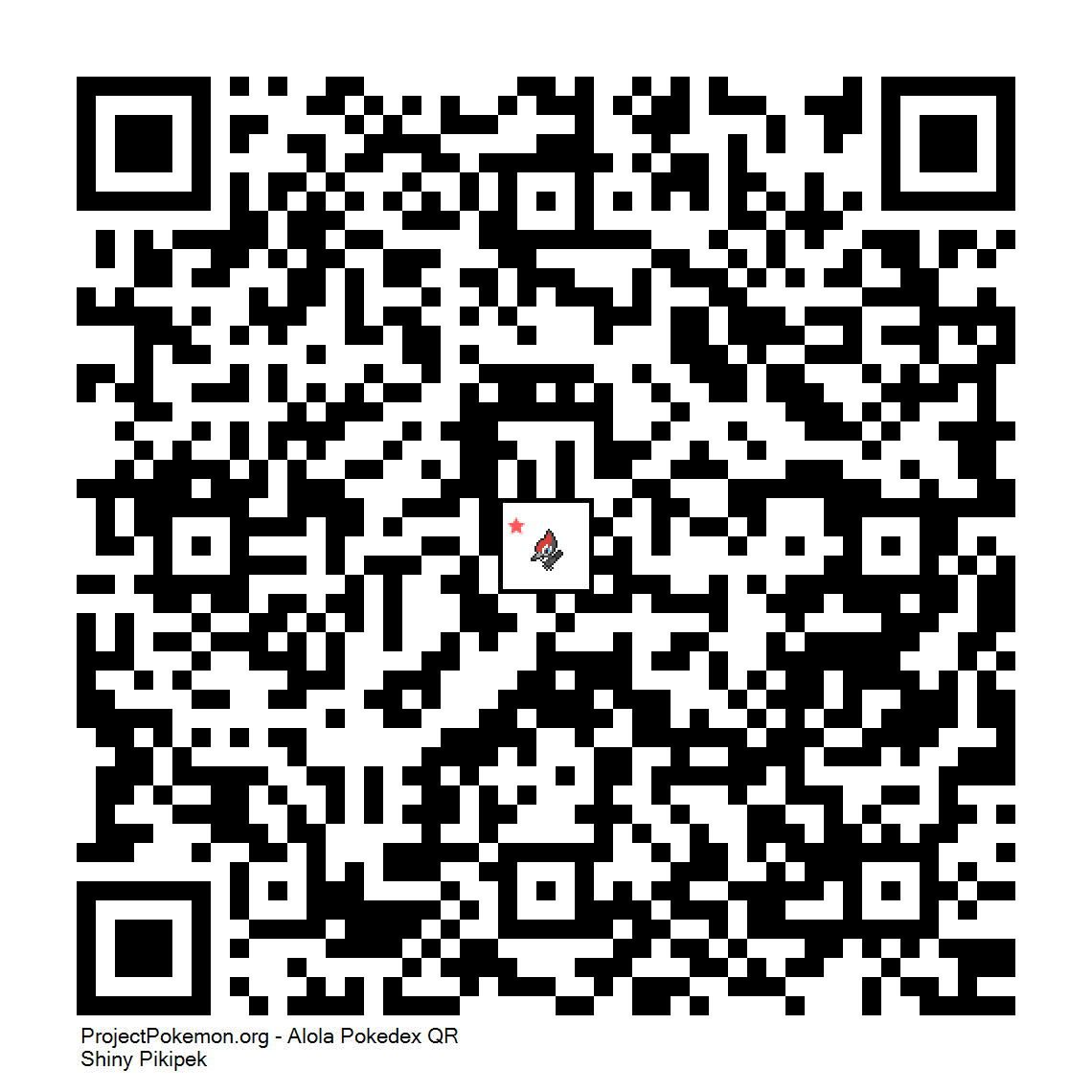 Cdigo QR de Pikipek variocolor